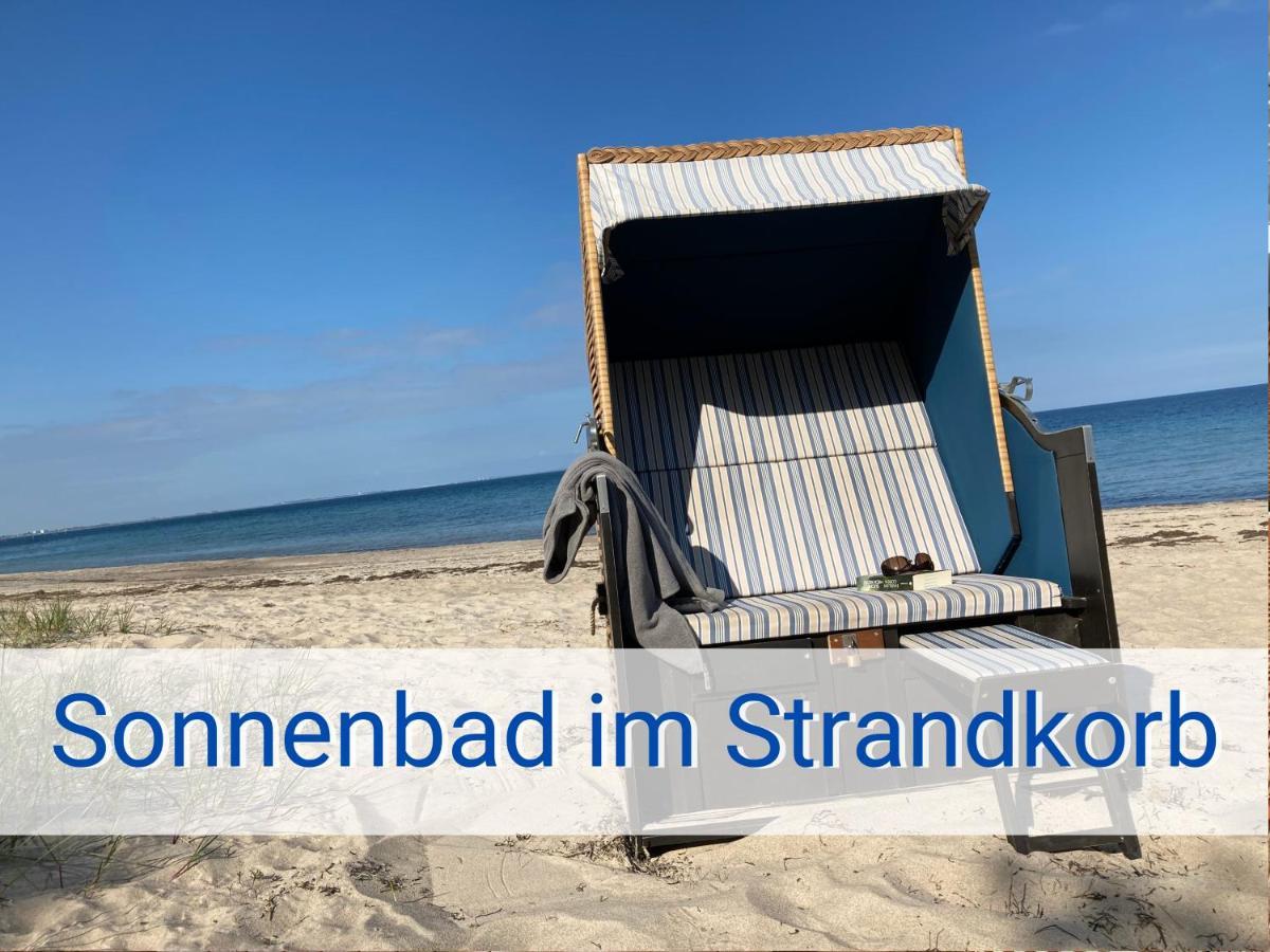 Boeltser Hus Ferienwohnungen Mit Strandkorb Und Kamin 10 Gehminuten Zum Kurtaxefreien Sandstrand Kraksdorf 外观 照片